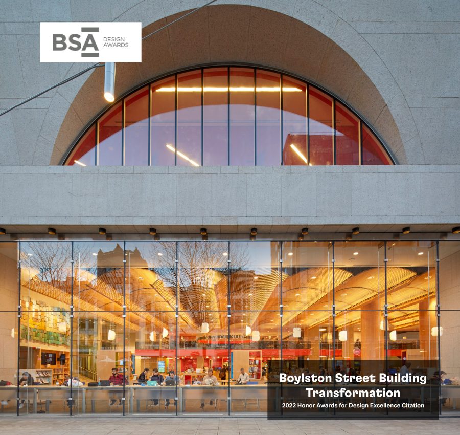 2022 BSA Design Award Winners – Lam Partners